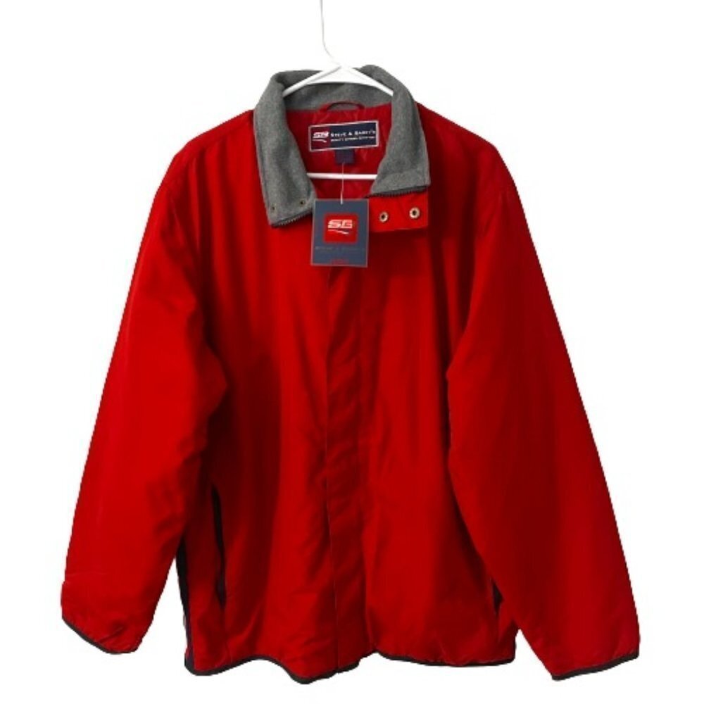 Steve & Barry's Lightweight Coat | Red | Size L